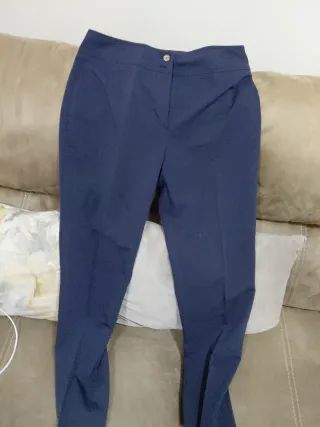Pantalón de vestir azul