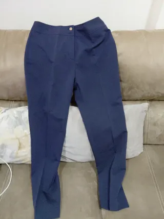 Pantalón de vestir azul