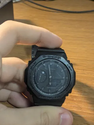 Casio G-Shock GA-2100 Orologio Uomo Nero
