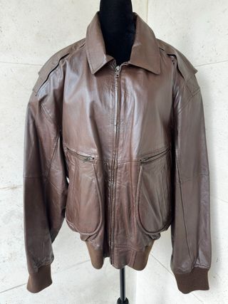 Magnifica chaqueta de piel comprada en Londres