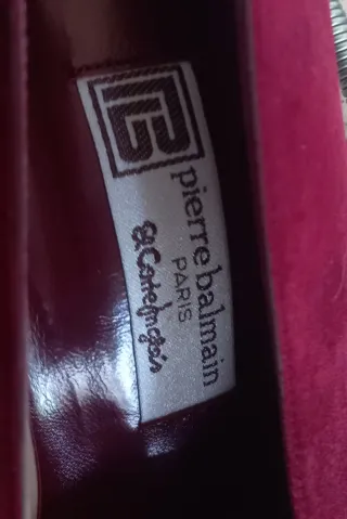 Zapatos Salón Piel Pierre Balmain