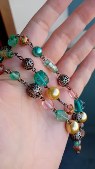 Bracciale multifilo arcobaleno