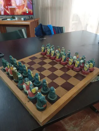 Ajedrez Medieval Figuras Coleccionables
