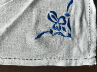 Servilletas de tela bordadas vintage