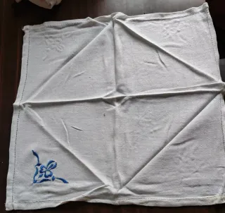 Servilletas de tela bordadas vintage