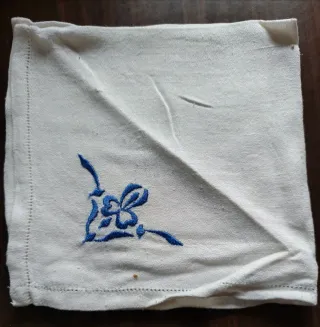Servilletas de tela bordadas vintage