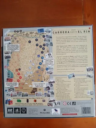 1944 Carrera Hacia El Rin Juego de Mesa