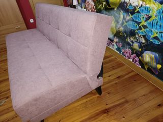 Sofá Cama Rosa Tela