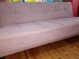 Sofá Cama Rosa Tela