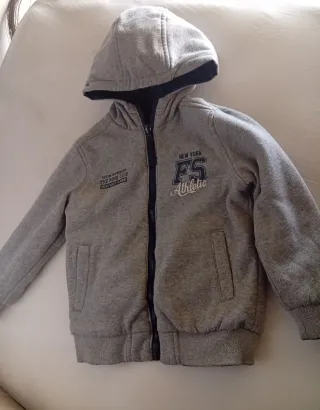 Chaqueta niño reversible corta vientos