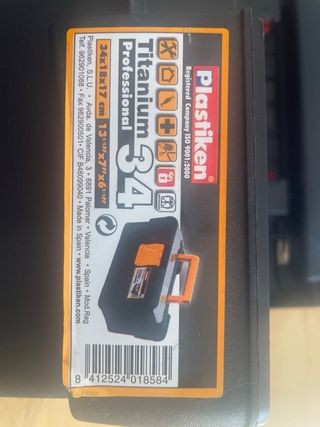 Caja de herramientas pequeña Plastiken