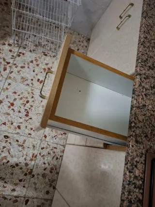 Muebles de Cocina Beige y Marrón