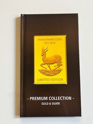 Set Monedas Oro y Plata Investment Coin Set 2012