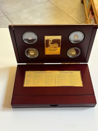 Set Monedas Oro y Plata Investment Coin Set 2012