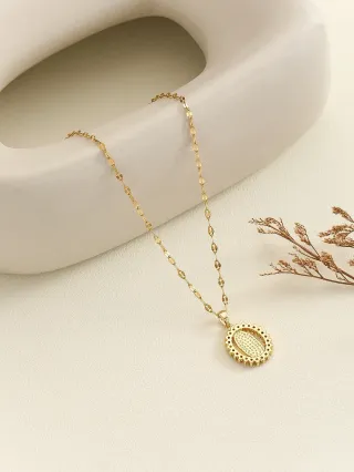 2 MEDALLAS VIRGEN MILAGROSA CON CADENAS DORADAS