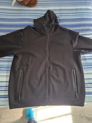 Sudadera Zara Negra Talla L Hombre
