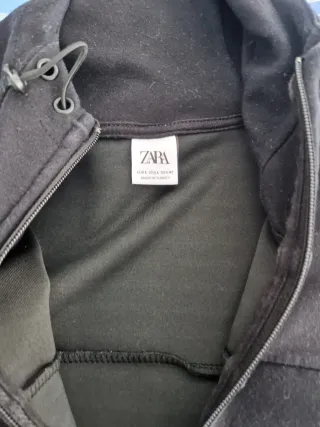 Sudadera Zara Negra Talla L Hombre