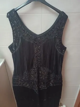 Disfraz Charleston Negro, incluidos complementos