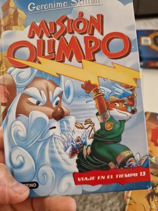 Geronimo Stilton, 7 tomos.  Viaje en el tiempo