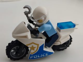 LEGO 60392 Coche Policía y Moto Fuga