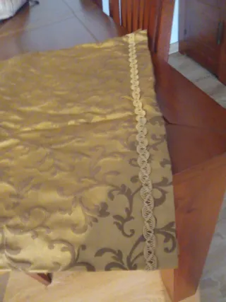 Chal acolchado adamascado fiesta/fallera