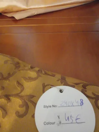 Chal acolchado adamascado fiesta/fallera