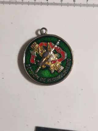 Lote militar: llaveros, insignias y más