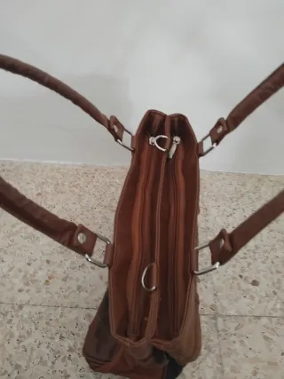 Bolso de cuero patchwork