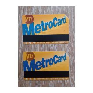 2 Tarjetas MetroCard NYC
