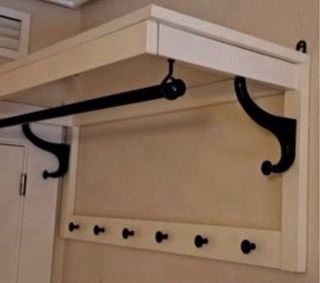Estantería Perchero Ikea Hemnes