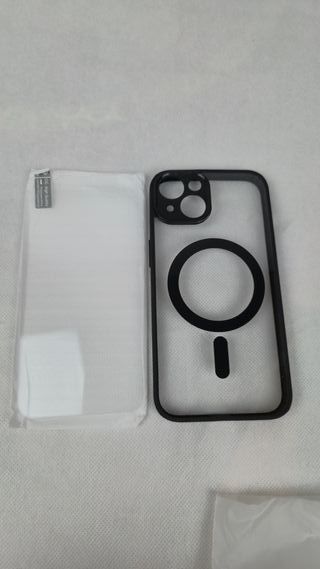 Funda iPhone 13 MagSafe Transparente + Cristal
