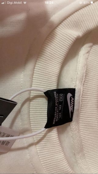 Sudadera Nike Blanca