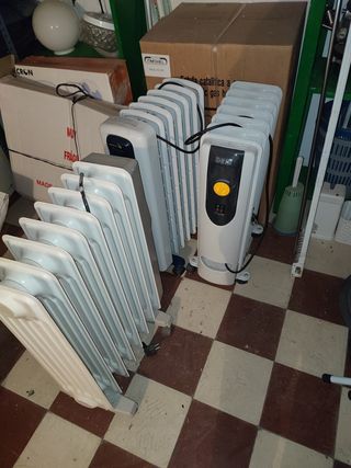 3 Estufas Radiador Aceite