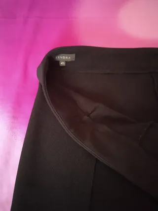 Pantalón Zendra Negro del Corte inglés