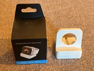 Soporte Cargador Apple Watch Blanco