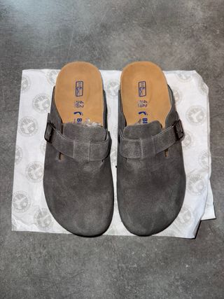 Zuecos Birkenstock Gris Talla 42