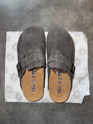 Zuecos Birkenstock Gris Talla 42