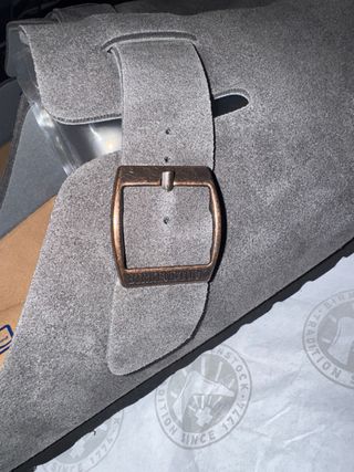 Zuecos Birkenstock Gris Talla 42