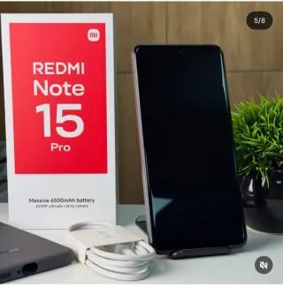 Redmi Note 15 Pro Negro 4G 8/256GB