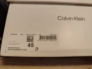 Zapatos Calvin Klein Negros y Blancos