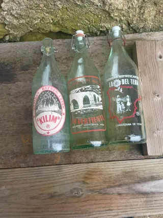 3 Botellas de Gaseosa Antiguas