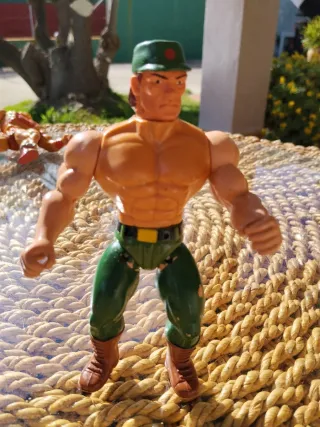 Muñeco vintage militar