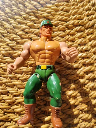 Muñeco vintage militar