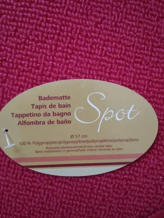 3 Alfombras Redondas y 2 Toallas