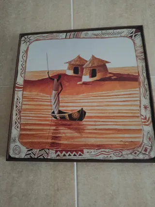 2 Quadri Decorativi Astratti