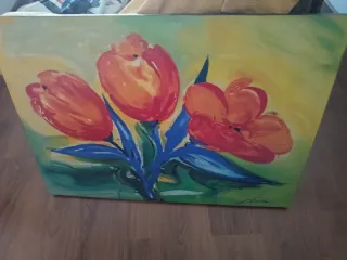 2 Quadri Decorativi Astratti