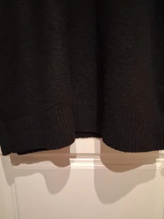 Vestido de punto negro