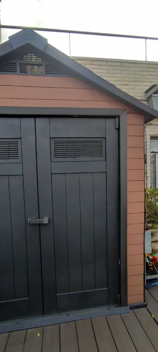 Caseta exterior de resina 210x110x254cm