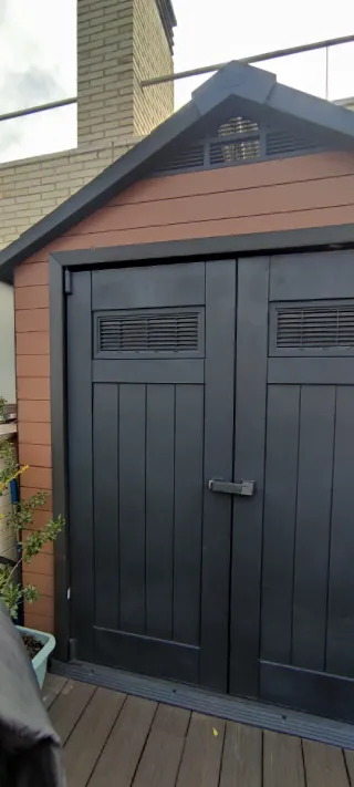 Caseta exterior de resina 210x110x254cm