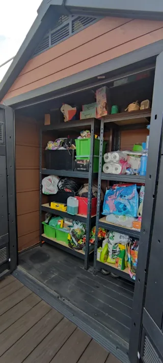 Caseta exterior de resina 210x110x254cm